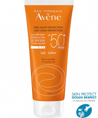 EAU THERMALE AVENE SOLARE LATTE SPF50+ 100 ML NUOVA FORMULA - Farma Nice
