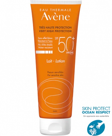EAU THERMALE AVENE SOLARE LATTE SPF50+ 250 ML NUOVA FORMULA - Farma Nice