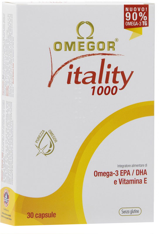 OMEGOR VITALITY 1000 30 CAPSULE MOLLI - Farma Nice