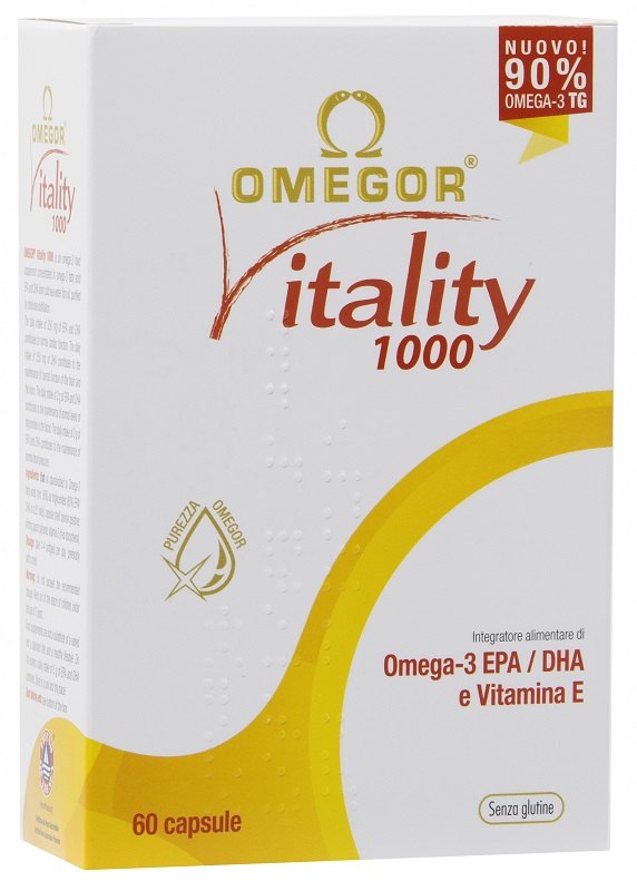 OMEGOR VITALITY 1000 60 CAPSULE MOLLI - Farma Nice