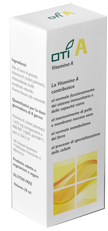 OTI A VITAMINA A GOCCE 20 ML - Farma Nice