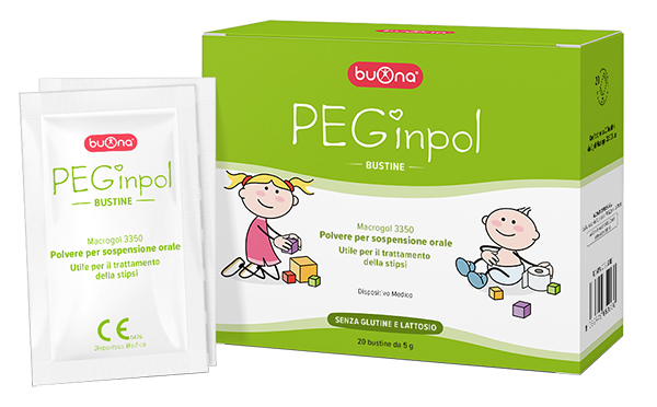 PEGINPOL MACROGOL 3350 SOSPENSIONE ORALE 20 BUSTINE - Farma Nice