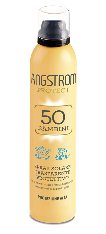 ANGSTROM PROTECT 50 BAMBINI SPRAY SOLARE TRASPARENTE 250 ML - Farma Nice