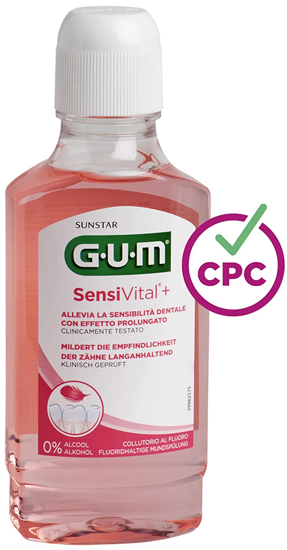 GUM SENSIVITAL + COLLUTORIO 300 ML - Farma Nice