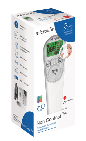 TERMOMETRO FRONTALE MICROLIFE NO CONTACT PLUS NC200 - Farma Nice