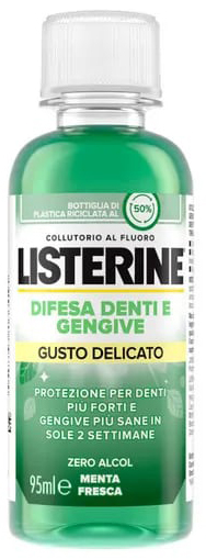 LISTERINE DENTI & GENGIVE DELICATO 95 ML - Farma Nice