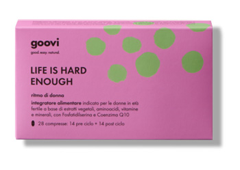 GOOVI LIFE IS HARD ENOUGH RITMO DI DONNA 28 COMPRESSE - Farma Nice