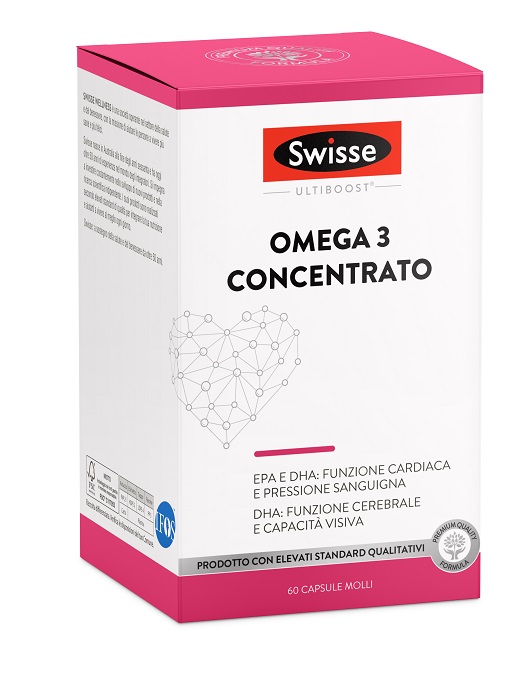 SWISSE OMEGA 3 CONCENTRATO 60 CAPSULE - Farma Nice