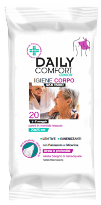 DAILY COMFORT SENIOR PANNI IGIENE CORPO 24 PEZZI - Farma Nice