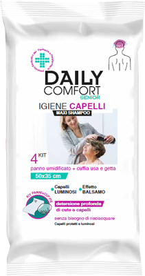 DAILY COMFORT SENIOR PANNI SHAMPOO 4 PEZZI - Farma Nice