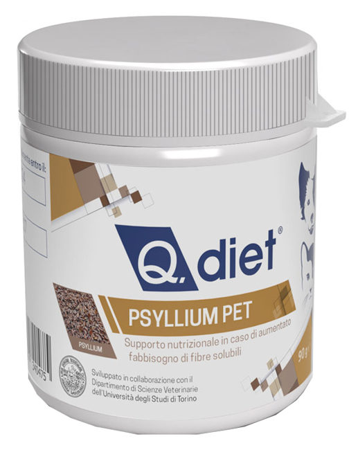 Q DIET PSYLLIUM PET POLVERE 90 G - Farma Nice