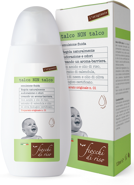 FIOCCHI DI RISO TALCO NON TALCO 120 ML - Farma Nice