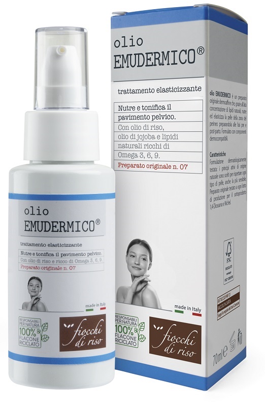 FIOCCHI DI RISO OLIO EMUDERMICO ELASTICIZZANTE 70 ML - Farma Nice