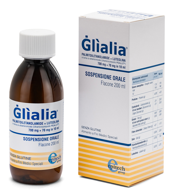 GLIALIA SOSPENSIONE ORALE 700 MG + 70 MG 200 ML - Farma Nice