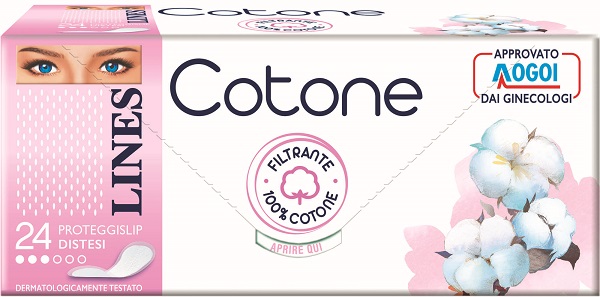 LINES COTONE PROTEGGISLIP DISTESI 24 PEZZI - Farma Nice