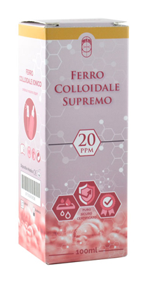 SPRAY FERRO COLLOIDALE SUPREMO 20PPM 100 ML - Farma Nice