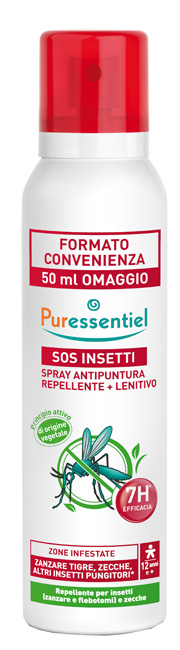 PURESSENTIEL SPRAY ANTIPUNTURA SOS INSETTI PMC 200 ML - Farma Nice
