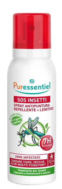 PURESSENTIEL SPRAY ANTIPUNTURA SOS INSETTI PMC 75 ML - Farma Nice