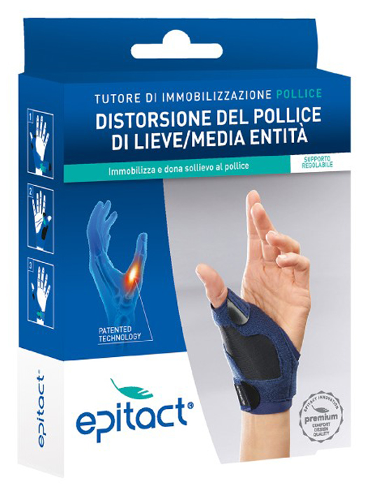 EPITACT TUTORE IMMOBILIZZAZIONE POLLICE MANO DESTRA L - Farma Nice