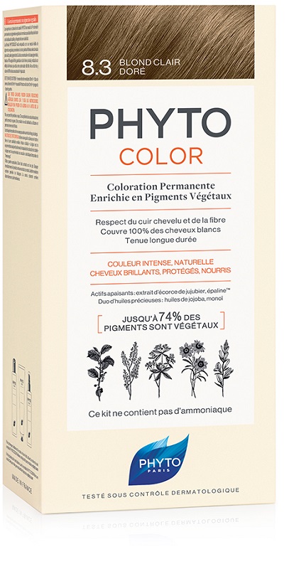 PHYTOCOLOR 8 3 BIONDO CHI DORATO - Farma Nice