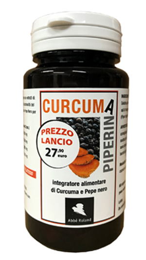 CURCUMA+PIPERINA 60 CAPSULE - Farma Nice