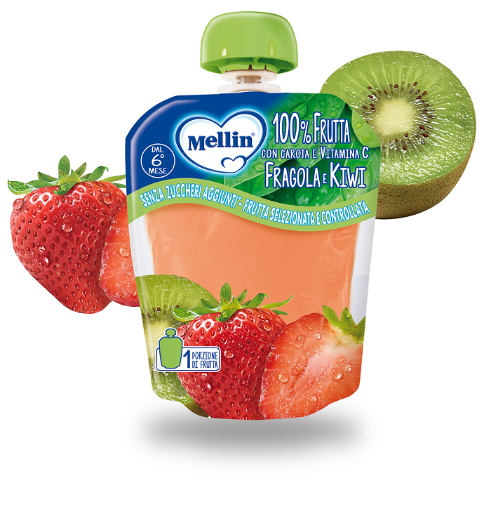 MELLIN POUCH FRAGOLA KIWI 90 G - Farma Nice
