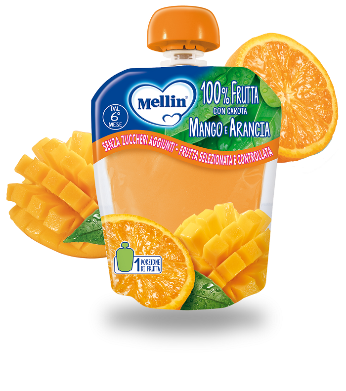 MELLIN POUCH ARANCIA MANGO 90 G - Farma Nice