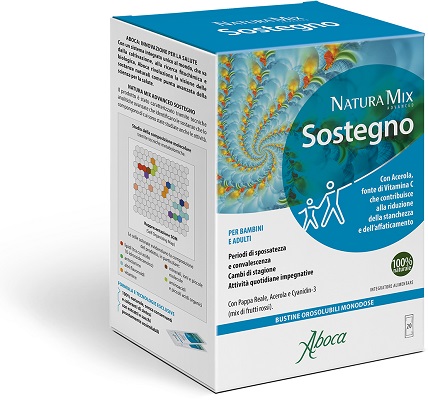 NATURA MIX ADVANCED SOSTEGNO OROSOLUBILE 20 BUSTINE - Farma Nice
