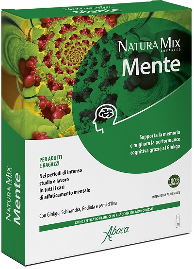 NATURA MIX ADVANCED MENTE 10 FLACONCINI - Farma Nice