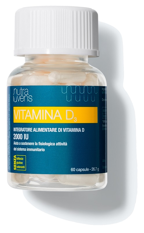 NUTRAIUVENS VITAMINA D3 2000 UI 60 CAPSULE - Farma Nice