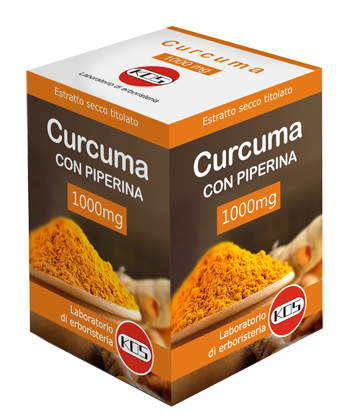CURCUMA + PIPERINA 1 G 30 COMPRESSE OVALI - Farma Nice