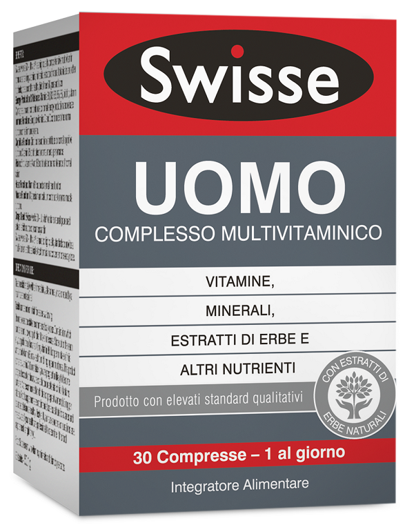 SWISSE MULTIVITAMINICO UOMO 30 COMPRESSE - Farma Nice