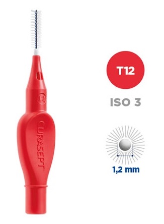 CURASEPT PROXI T12 ROSSO/RED 5 PEZZI - Farma Nice