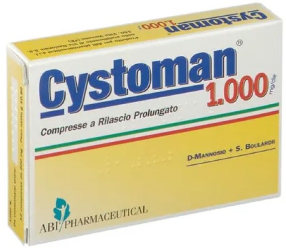 CYSTOMAN 1000 12 COMPRESSE - Farma Nice