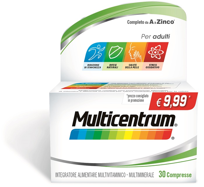MULTICENTRUM ADULTI 30 COMPRESSE PROMO - Farma Nice