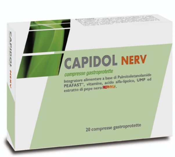 CAPIDOL NERV 20 COMPRESSE GASTROPROTETTE - Farma Nice
