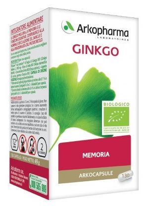 ARKO CAPSULE GINKGO BIO 130 CAPSULE - Farma Nice