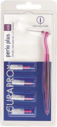 CURAPROX CPS PERIO CPS 406 CON 5 SCOVOLINI + SUPPORTO - Farma Nice