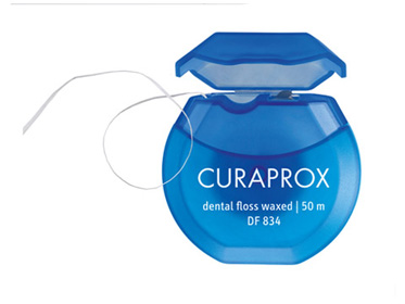 CURAPROX DF 834 DENTAL FLOSS WAXED 50 METRI - Farma Nice