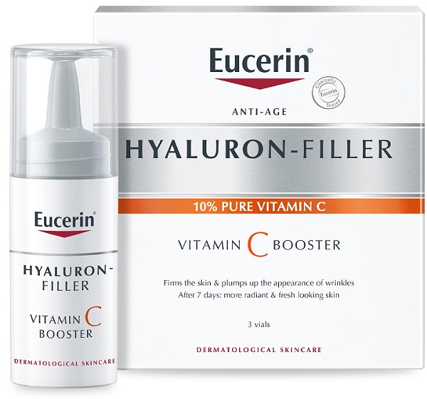 EUCERIN HYALURON-FILLER VITAMIN C BOOSTER 3 X 8 ML - Farma Nice