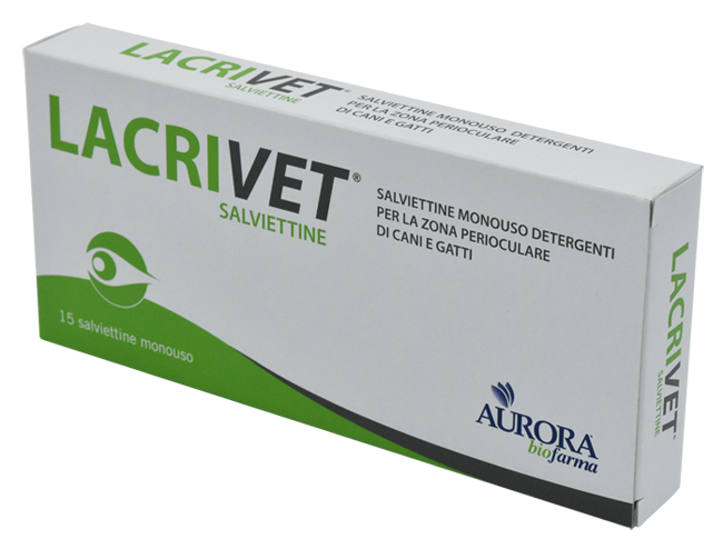 LACRIVET SALVIETTINE 15 PEZZI - Farma Nice
