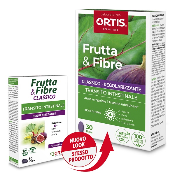 FRUTTA & FIBRE CLASSICO 30 COMPRESSE - Farma Nice