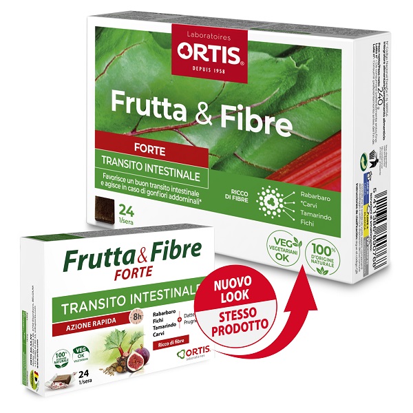 FRUTTA & FIBRE FORTE 24 CUBETTI - Farma Nice