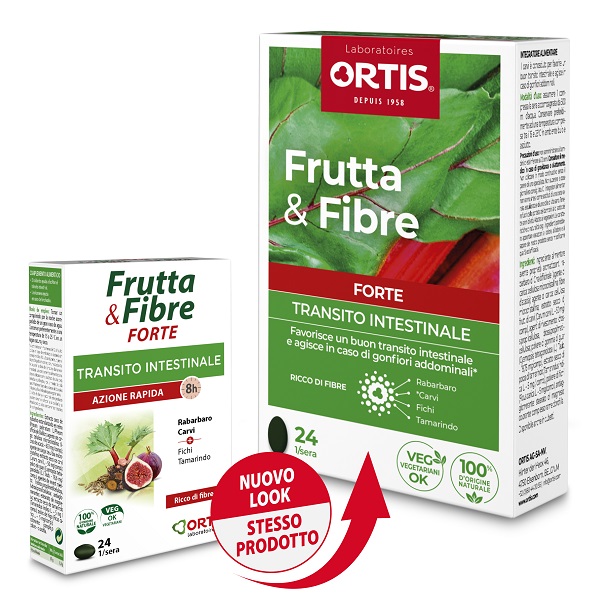 FRUTTA & FIBRE FORTE 24 COMPRESSE - Farma Nice