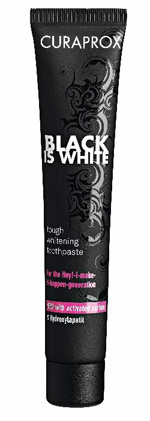 CURAPROX BLACK IS WHITE DENTIFRICIO RINFRESCANTE 90 ML - Farma Nice