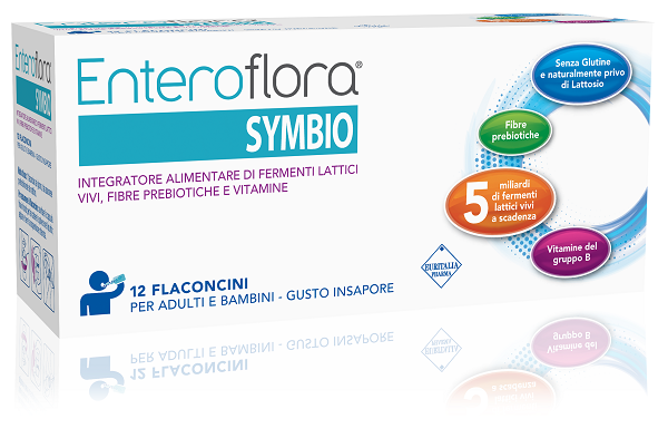 ENTEROFLORA SYMBIO 12 FLACONCINI DA 10 ML - Farma Nice