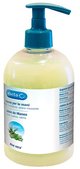 ALVITA SAPONE MANI ALOE VERA 500 ML - Farma Nice