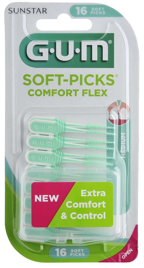 GUM SOFT PICK COMFORT FLEX SCOVOLINO INTERDENTALE 40 PEZZI - Farma Nice