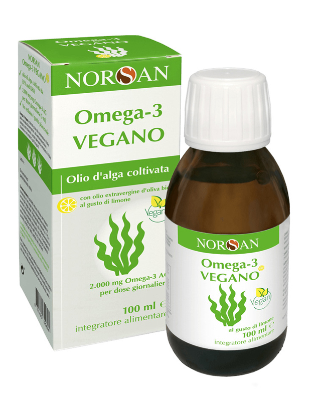 NORSAN OMEGA 3 VEGANO 100 ML AL GUSTO DI LIMONE - Farma Nice