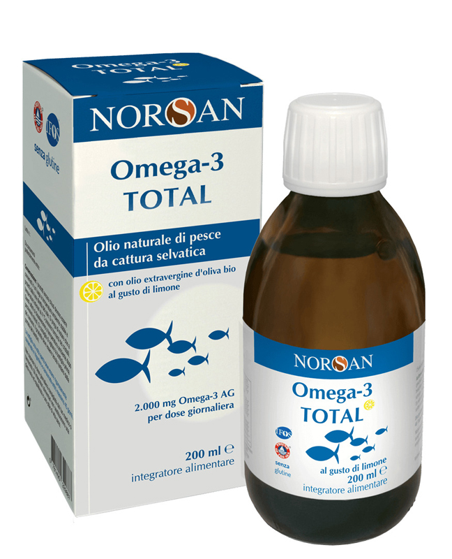 NORSAN OMEGA 3 TOTAL 200 ML GUSTO LIMONE - Farma Nice
